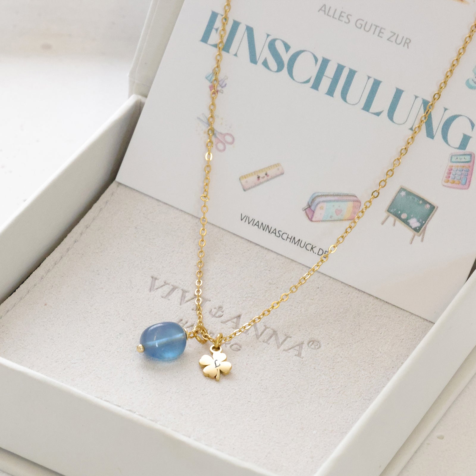 Natural Stone Hammered Necklace - 925 Sterling Silver