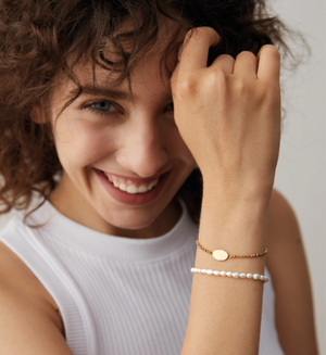 Mini Süßwasserperlen Armband - Perlenarmband - Zuchtperlen - 925er Sterling Silber - Gold - Silber - Roségold - Minimalistisch - A192