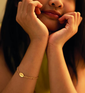 Personalisiertes Armband - Armkette -  Edelstahl - Silber, Gold oder Rosé Gold - a175