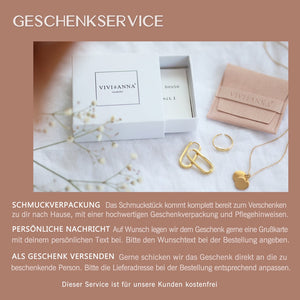 925er Silber personalisierte Kette mit Geburtsstein • Geschenk zur Geburt • Kette mit Gravur • Familienkette • Namenskette • GK019
