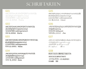 Geburtsblumen Halskette • Personalisierte Gravur • Florale Kette • Ovales Plättchen • Namenskette • Blumen Halskette • glänzend matt • K532