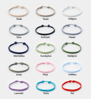 Personalisiertes Segeltau Armband - Wunschgravur - Freundschaftsarmband - Surferarmband-Partnerarmband- Armband mit Gravur - Edelstahl A182